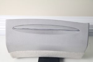 03-04 Mercedes W209 Clk500 Clk320 Glove Box Compartment Light Gray OEM