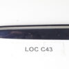 03-09 Mercedes W209 Clk-class Rear Right Quarter Exterior Trim Molding Blue OEM