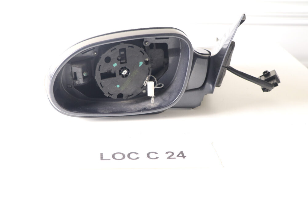 04-09 Mercedes W209 Driver Left Side View Door Power Mirror Housing Gray C755