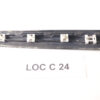 04-09 Mercedes W209 Clk-class Rear Left Quarter Exterior Trim Molding Black OEM
