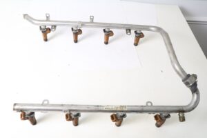 01-06 Mercedes Clk500 Sl500 S500 E500 Fuel Injection Rail Line W/ Injectors OEM