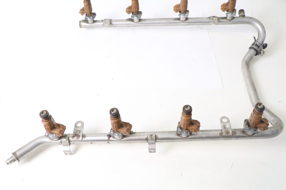 01-06 Mercedes Clk500 Sl500 S500 E500 Fuel Injection Rail Line W/ Injectors OEM