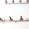 01-06 Mercedes Clk500 Sl500 S500 E500 Fuel Injection Rail Line W/ Injectors OEM