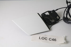 03-09 Mercedes W209 Convertible Roof Top Flap Cover W Cable Right Rh OEM White