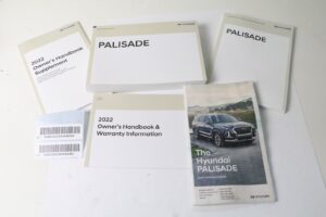 2022 Hyundai Palisade Factory Owners Manual Brochure Set In A Pouch OEM