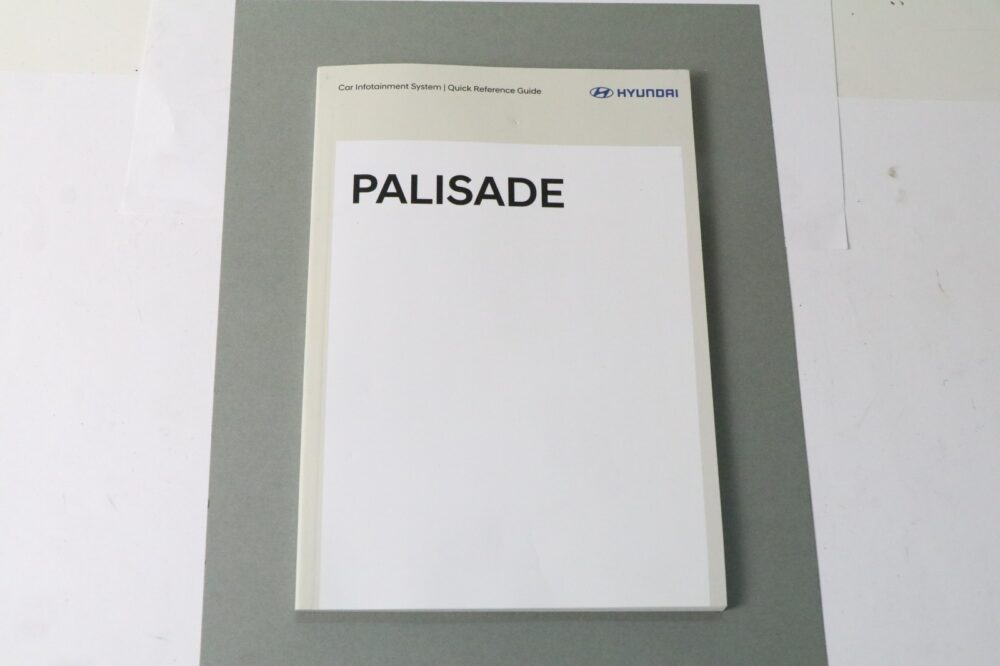 2022 Hyundai Palisade Factory Owners Manual Brochure Set In A Pouch OEM