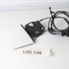 03-09 Mercedes W209 Convertible Roof Top Flap Cover W Cable Right Rh OEM White
