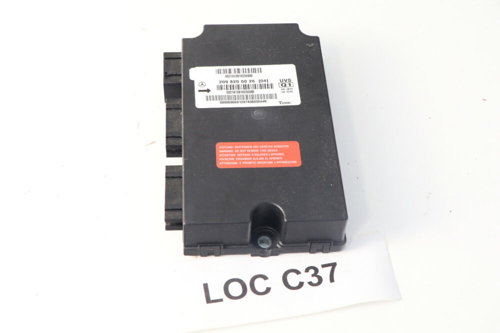 05-09 Mercedes W209 Clk320 Clk500 Clk550 Roof Top Control Module Computer OEM #2