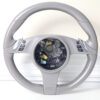 2010-2016 Porsche Panamera Cayenne Steering Wheel W/ Control Switches Gray OEM