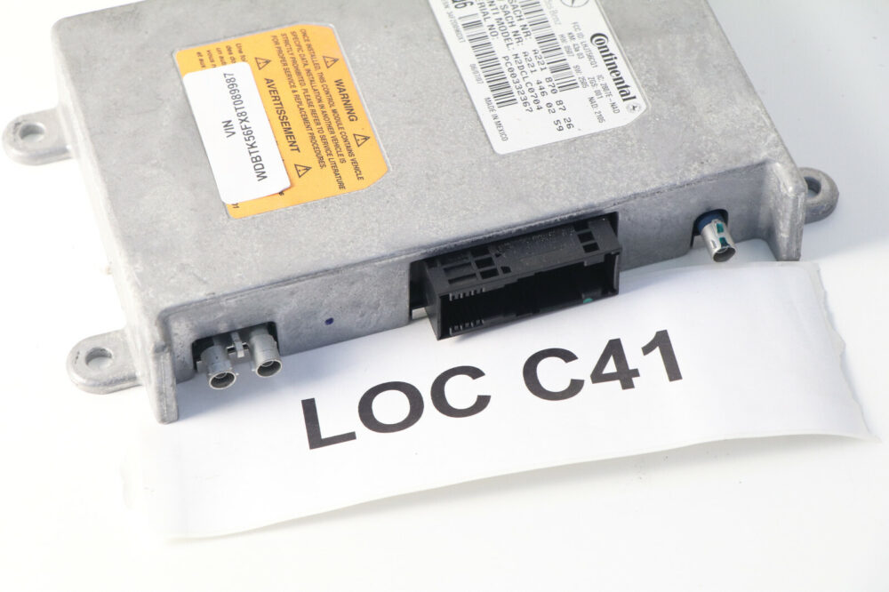 2008 Mercedes Clk350 Clk550 W209 Voice Communication Control Module OEM #2