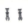 Mercedes W209 06-09 Clk350 Interior Trunk Rear Panel Trim Rivet (medium) 2pcs