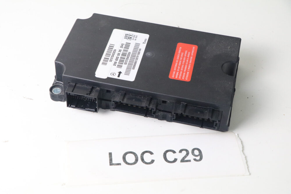 05-09 Mercedes W209 Clk320 Clk500 Clk550 Roof Top Control Module Computer OEM #6