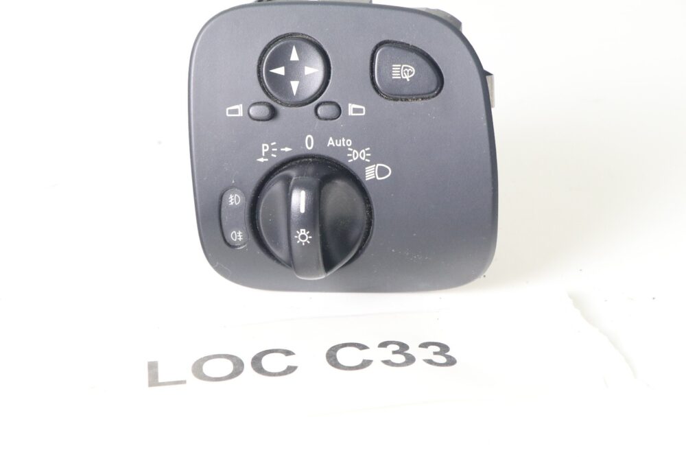 01-09 Mercedes W203 W209 Clk350 Clk500 Headlight Lamp Control Switch OEM Black