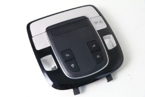 57-718.jpg 2020-2022 Hyundai Palisade Roof Console Overhead Map Light Dome Black OEM