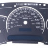 03-05 Silverado Yukon Sierra Speedometer Instrument Cluster Gauge Face Overlay