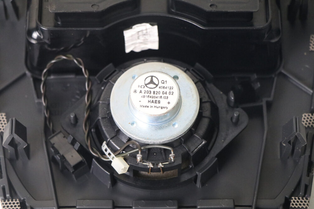 03-04 Mercedes W209 Clk350 Center Dash Speaker Bose Beige OEM #2