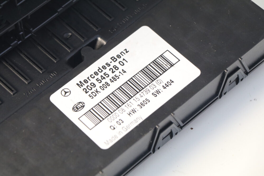 06-09 W209 Mercedes Clk Clk350 Class Front Sam Fuse Relay Box Control Module #2