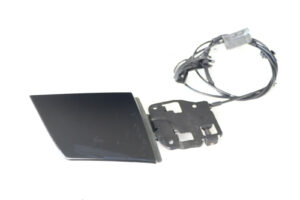 57-111.jpg 03-09 Mercedes W209 Convertible Roof Top Flap Cover W Cable Right Rh OEM Black