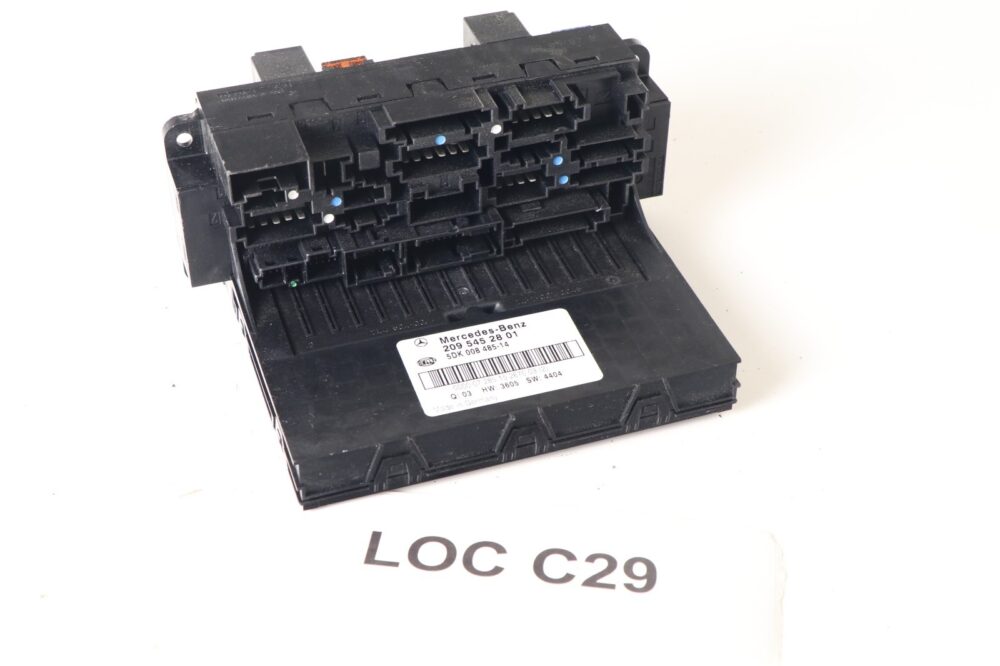 06-09 W209 Mercedes Clk350 Front Sam Fuse Relay Box Control Module A2095452801
