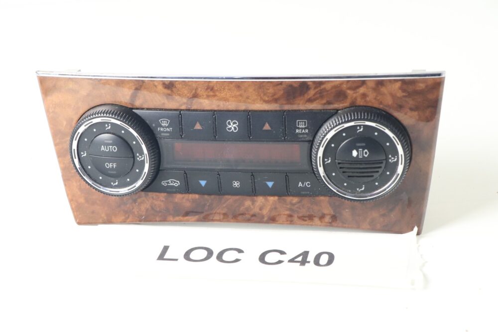 57-73.jpg 05-09 Mercedes W209 Clk350 Clk550 A/C AC Heater Climate Control Switch 203830468