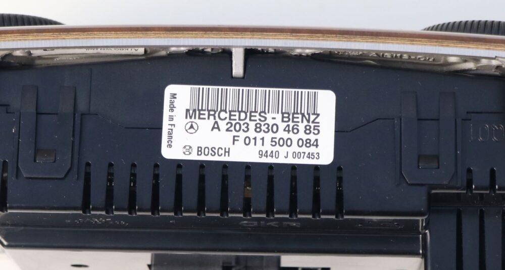 57-78.jpg 05-09 Mercedes W209 Clk350 Clk550 A/C AC Heater Climate Control Switch 203830468